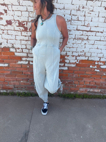 THE LONESTAR CINCHED LEG JUMPSUIT