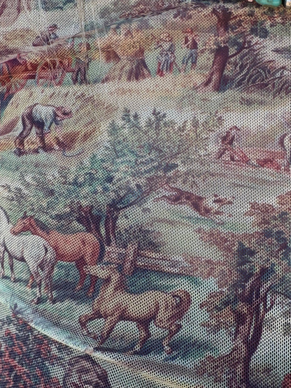 VINTAGE HORSE MESH TOP