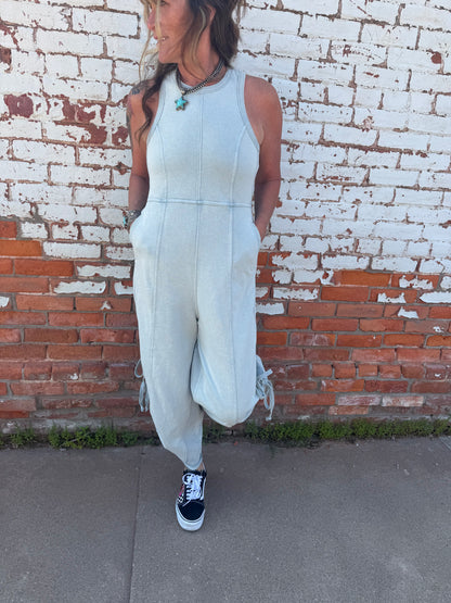 THE LONESTAR CINCHED LEG JUMPSUIT