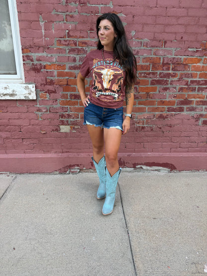 WESTERN VIBES RODEO GRAPHIC TEE
