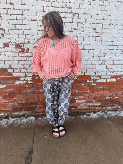 THE POPPY BLACK JOGGER PANT