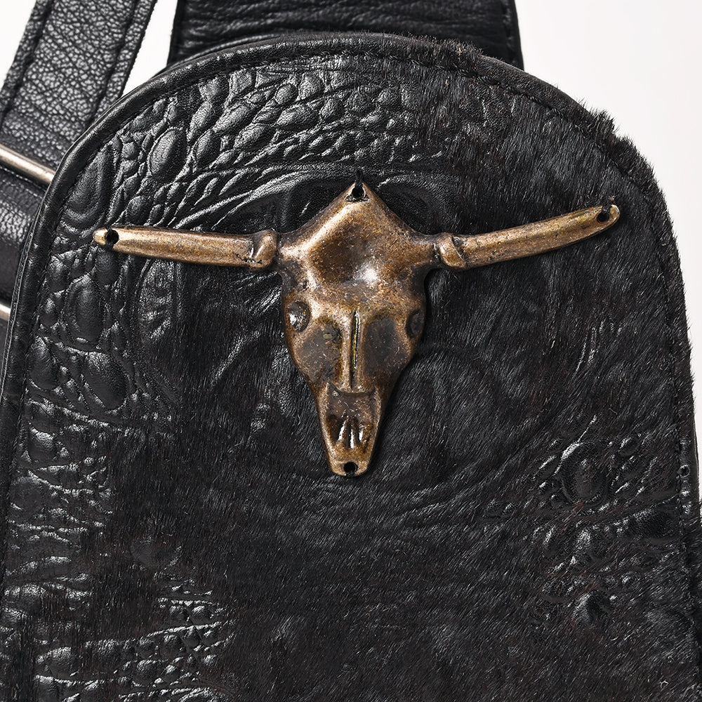 AMERICAN DARLING GENUINE LEATHER SLING BAG