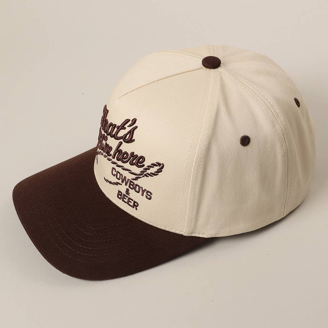 That's Why I'm here Trucker Hat