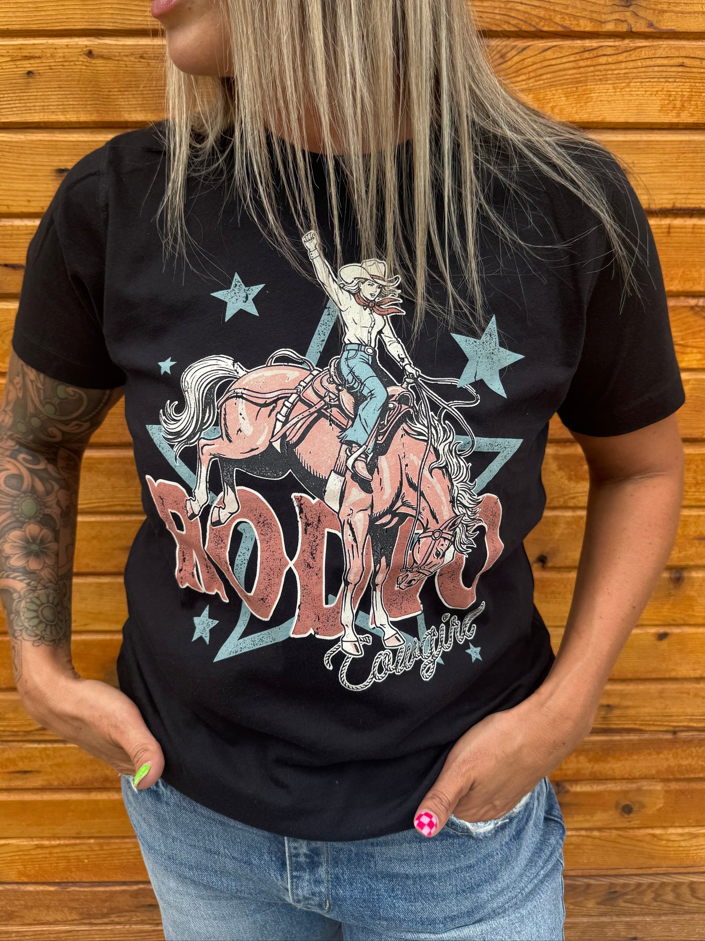 RODEO COWGIRL TEE