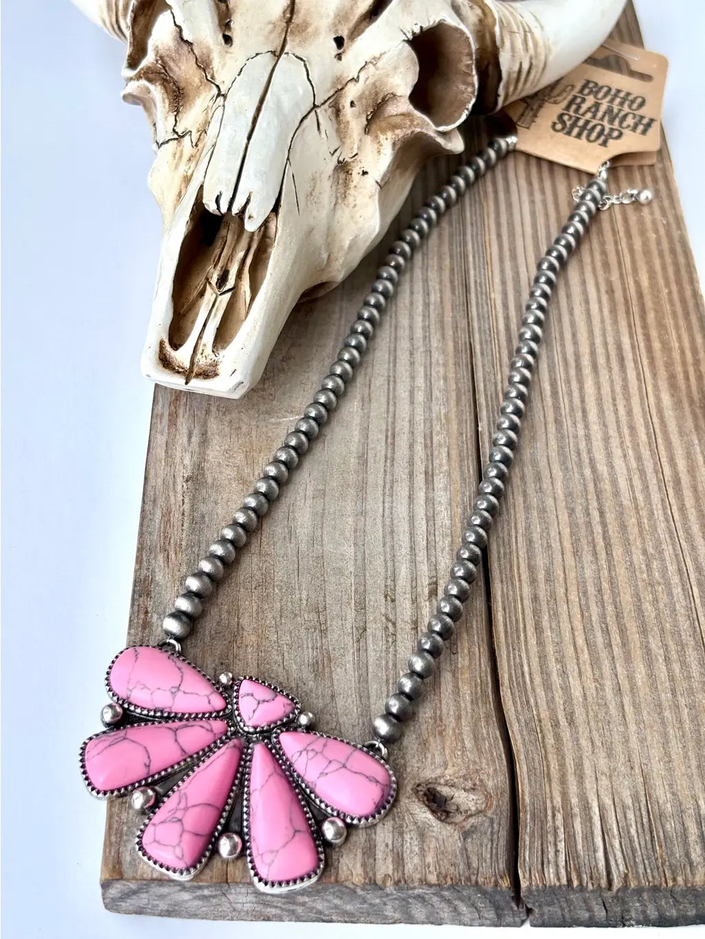COWGIRL BLOSSOM STATEMENT NECKLACE