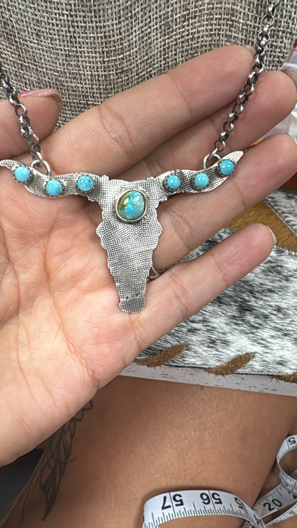 LONG HORN NECKLACE