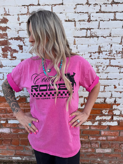 COWGIRL RODEO OVERSIZED GRAPHIC TEE