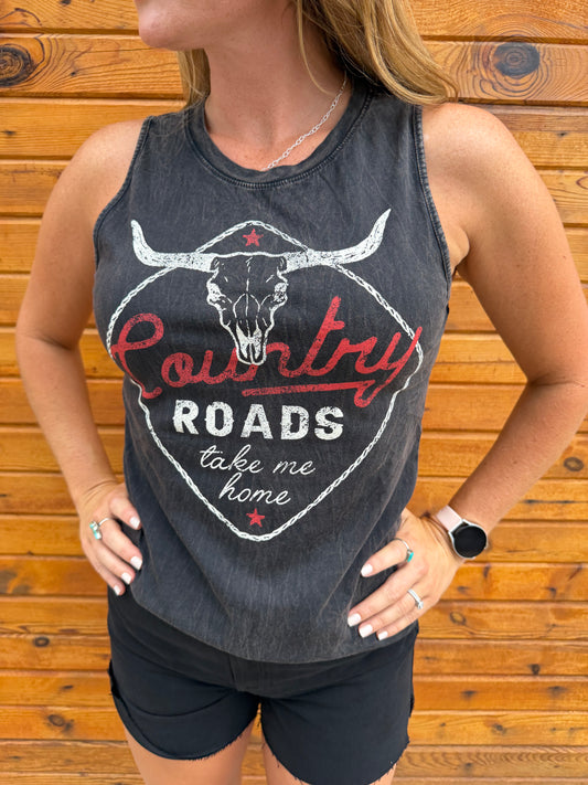 COUNTRY ROADS  TANK TOP