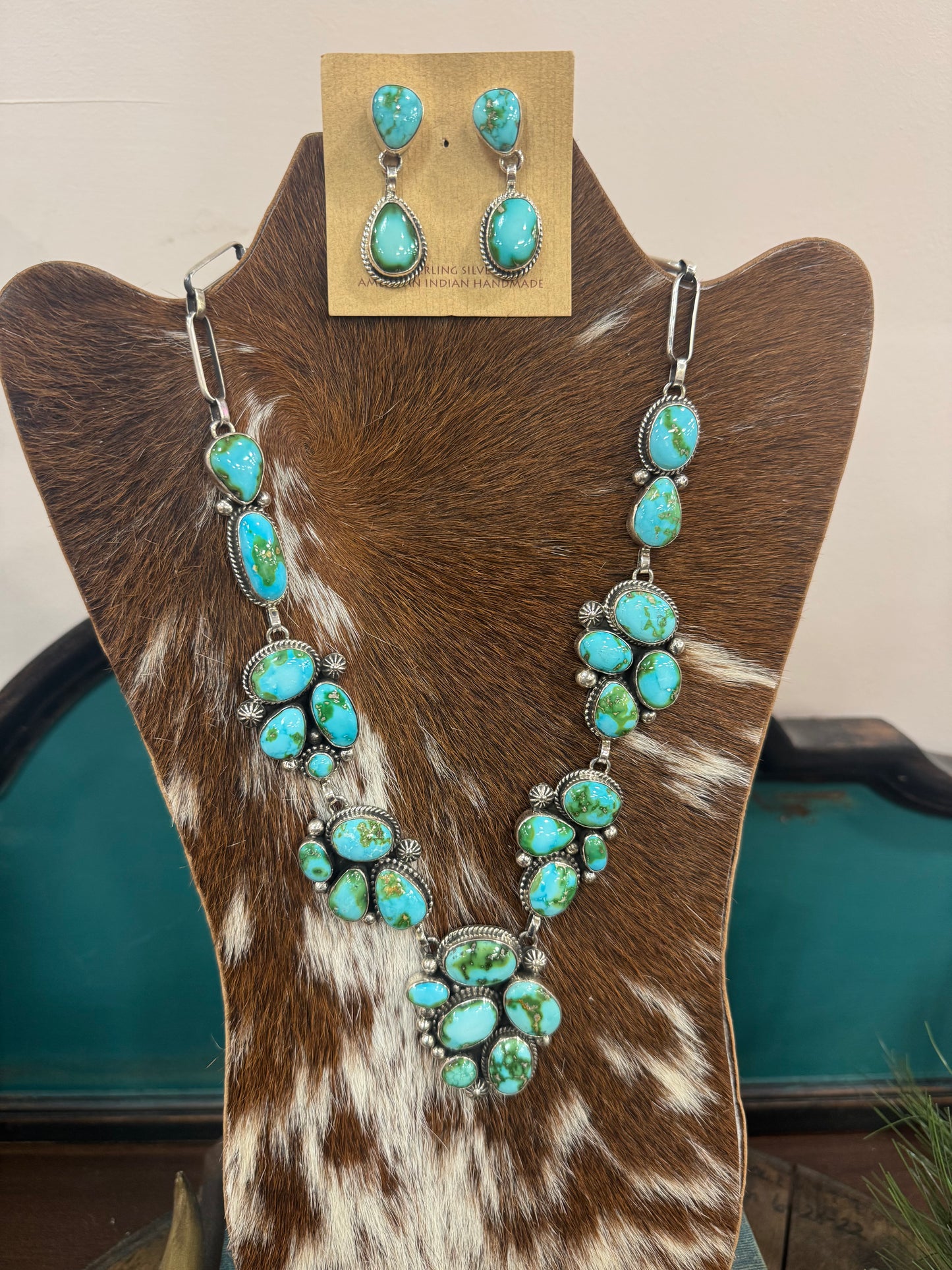 SONORAN NECKLACE & EARS SET