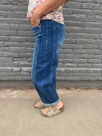 COOL GIRL BARREL JEANS