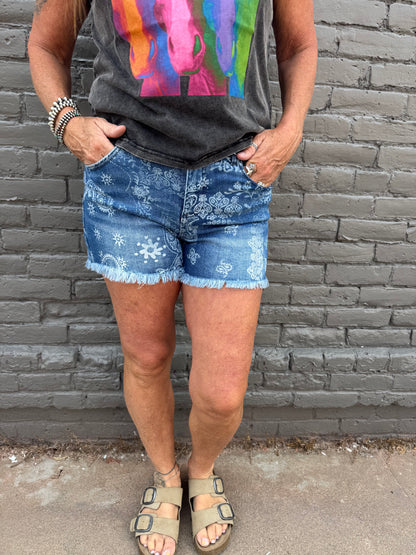 PAISLEY PRAIRIE SHORTS