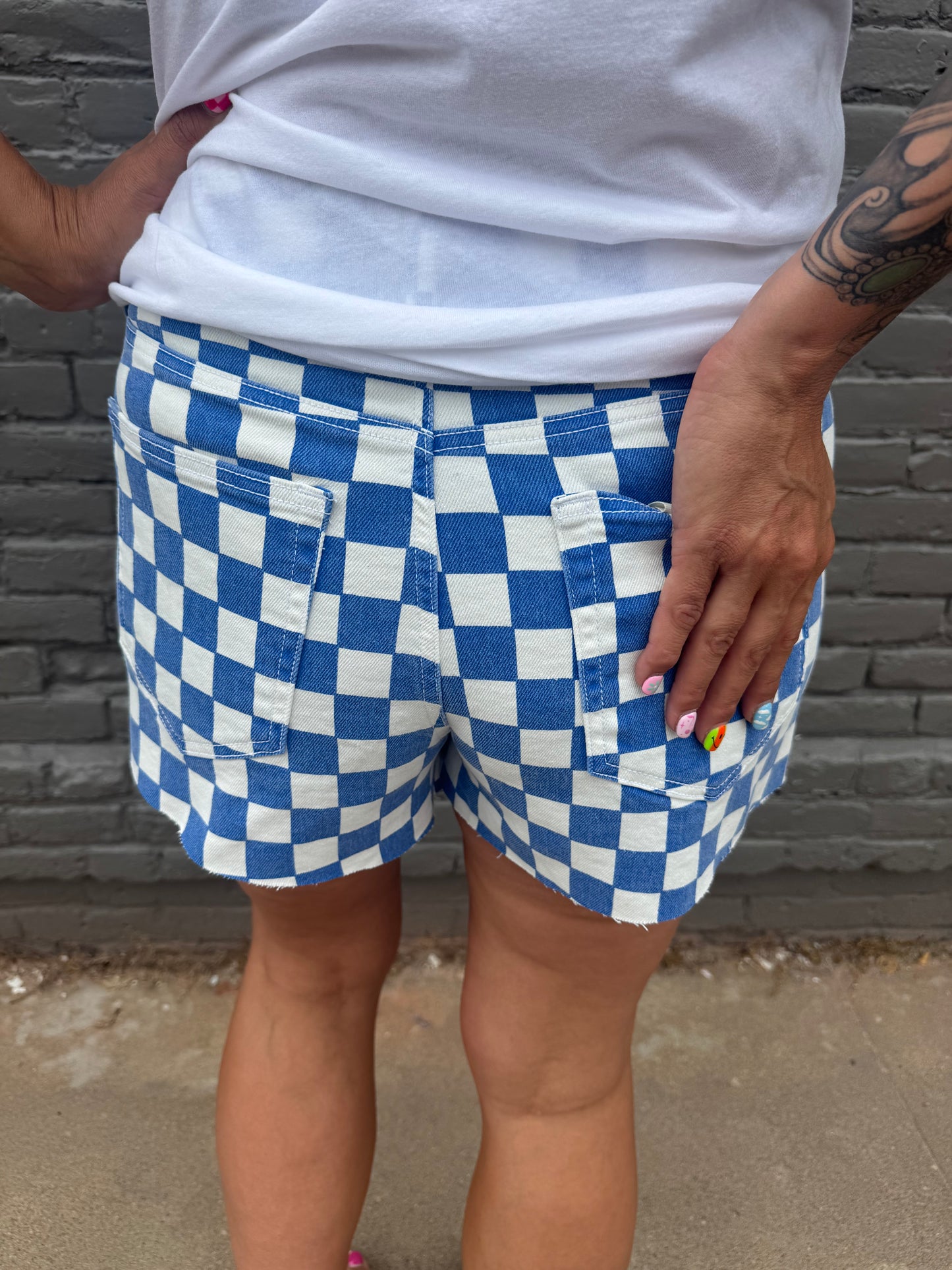ALL-AMERICAN CHECKERED SHORTS