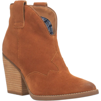 THE FLANNIE LEATHER BOOTIE