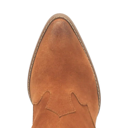 THE FLANNIE LEATHER BOOTIE