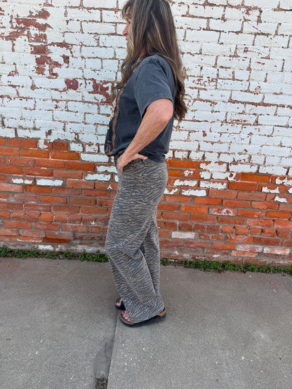 THE FERAL STRIPED JEANS