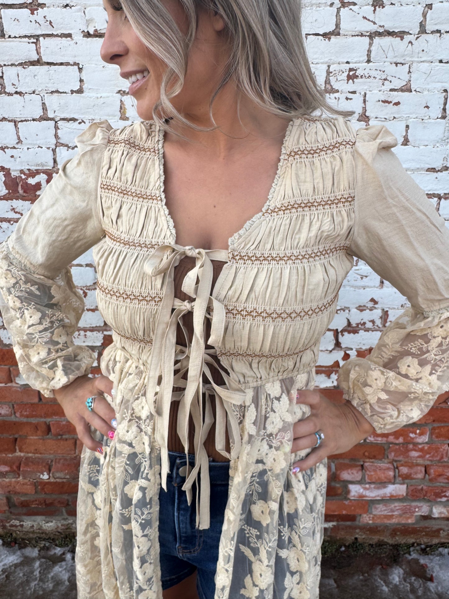 WILDFLOWER MAXI KIMONO