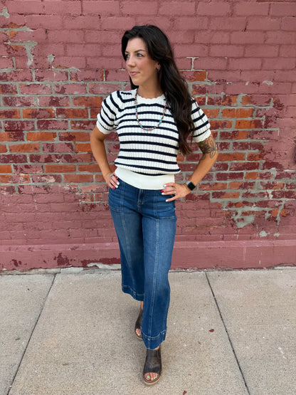 THE NATALIE CROPPED JEAN