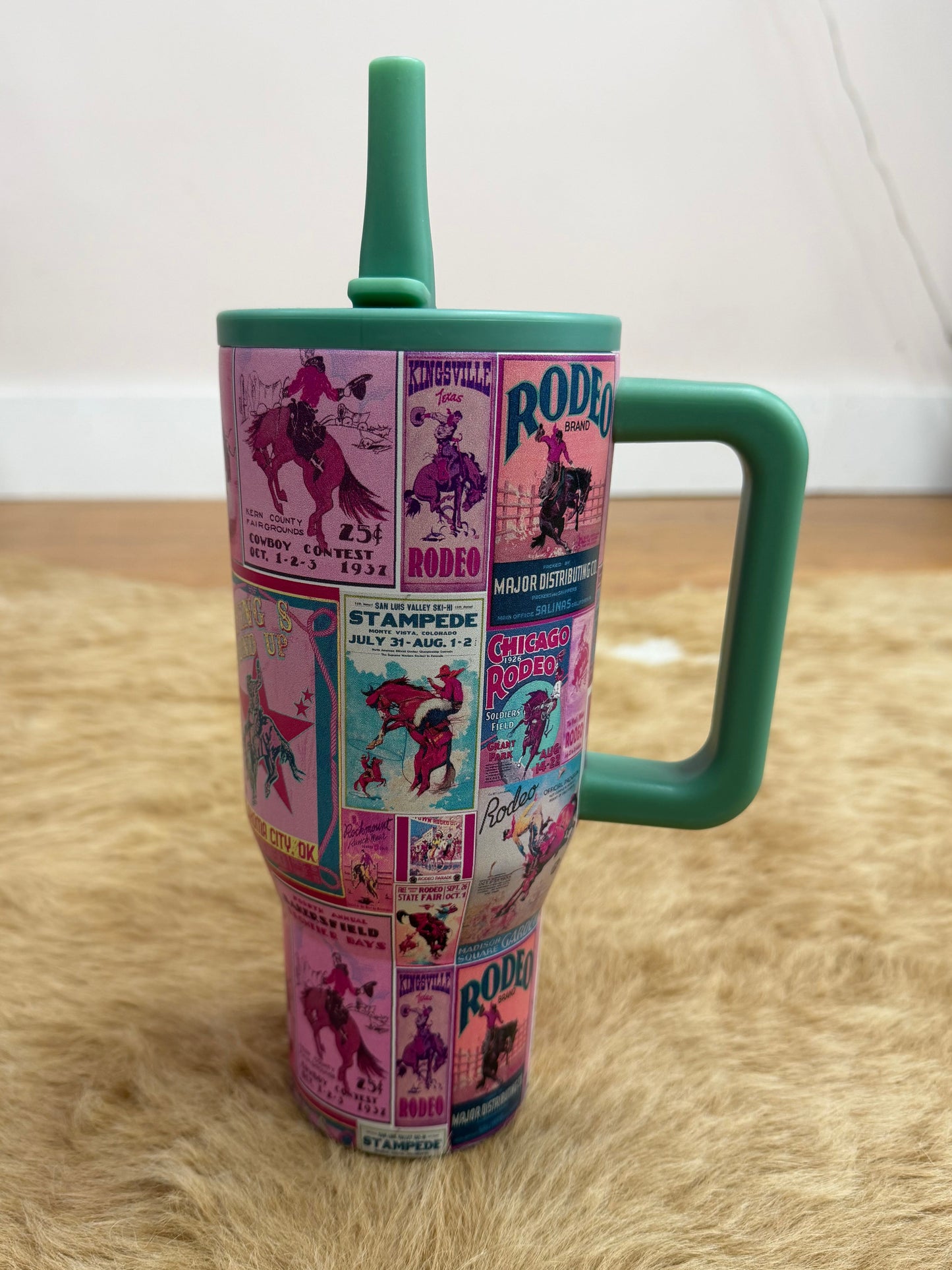 RODEO POSTER TUMBLER