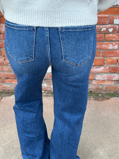 WINONA WIDE LEG MID RISE JEAN