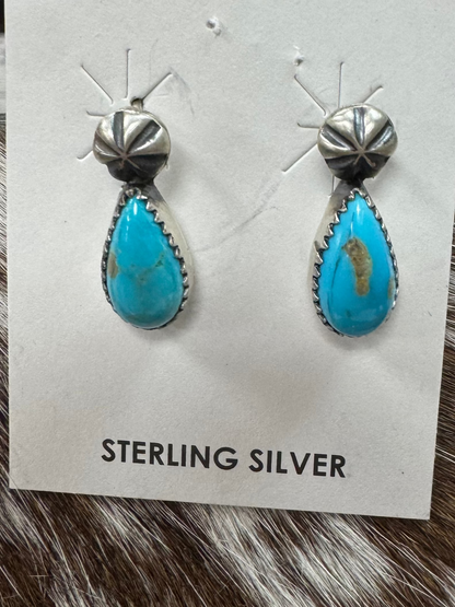 KINGMAN TURQUOISE NAJA NECKLACE SET
