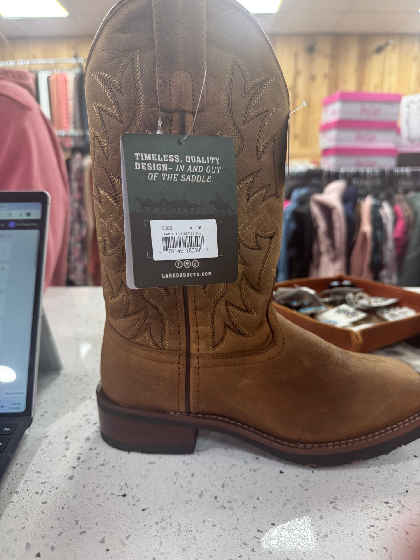 ANITA LEATHER BOOT