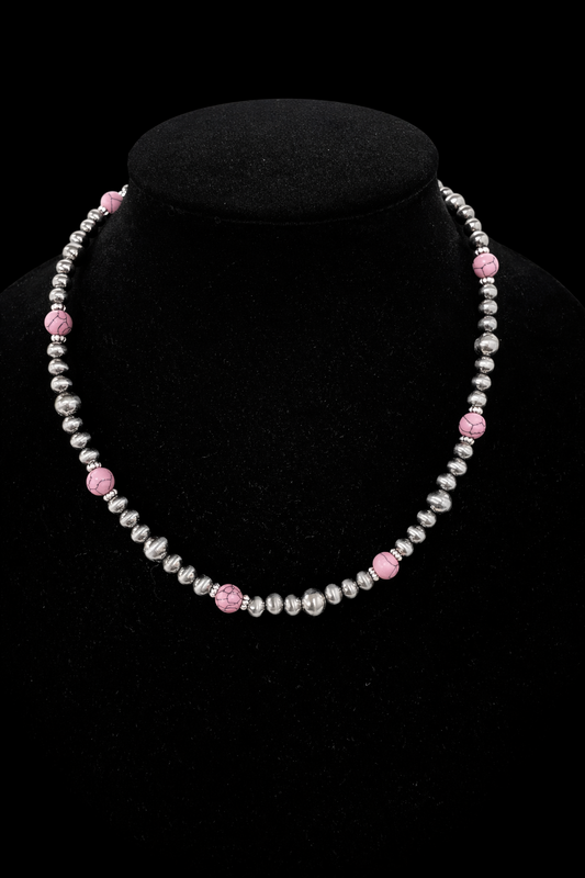 BLUSH COWGIRL PEARL NECKLACE