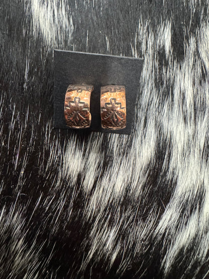 COPPER HOOPS
