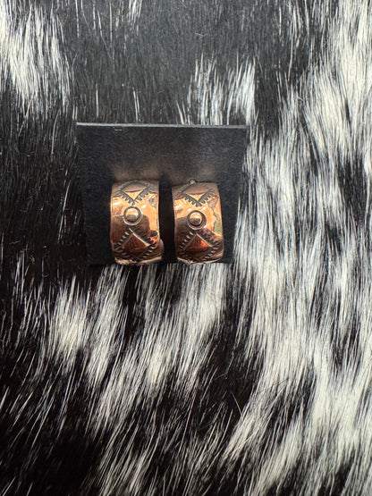 COPPER HOOPS
