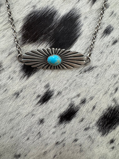 SKY STONE BAR NECKLACE