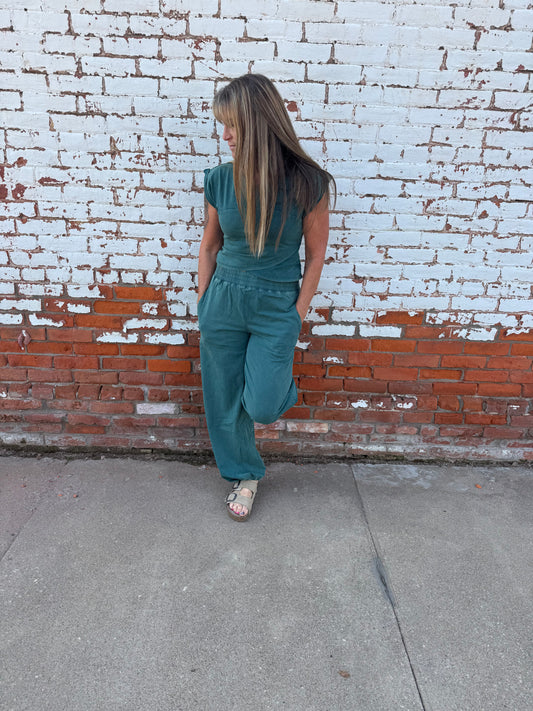 SOLID POCKET JOGGER PANT