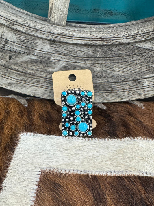 TURQUOISE THUNDER RING