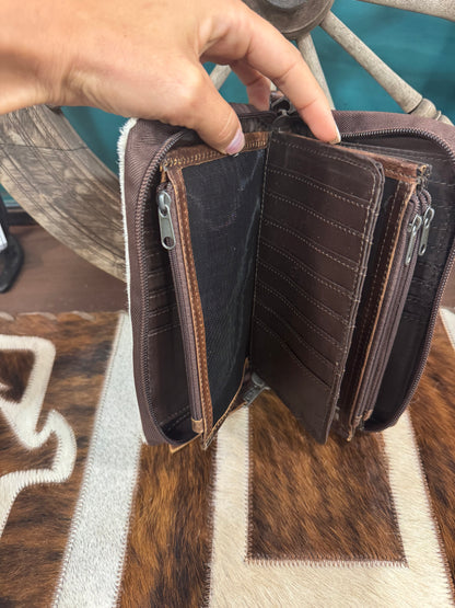 VAQUERO COWHIDE KACY ORGANIZER