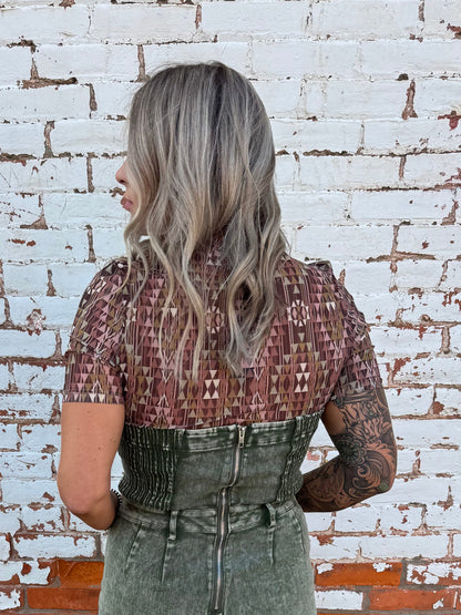 SAGE/ROSE AZTEC MESH