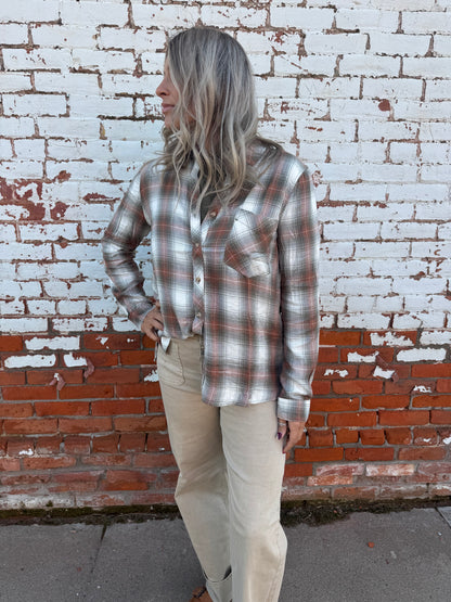 ROBERTSON PLAID LONGSLEEVE SHIRT