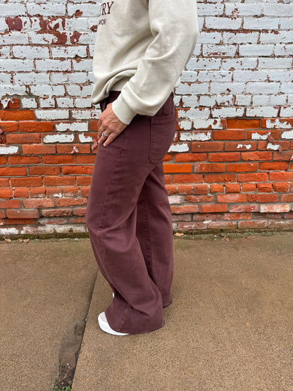 BONITA MID RISE WIDE LEG JEANS