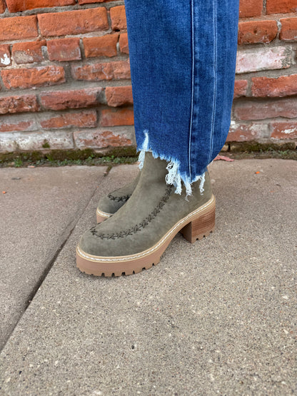 MIA TOULA KHAKI BOOT