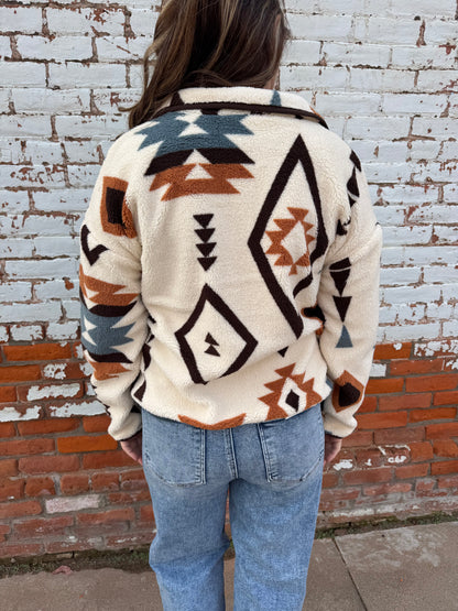 AZTEC FLEECE JACKET