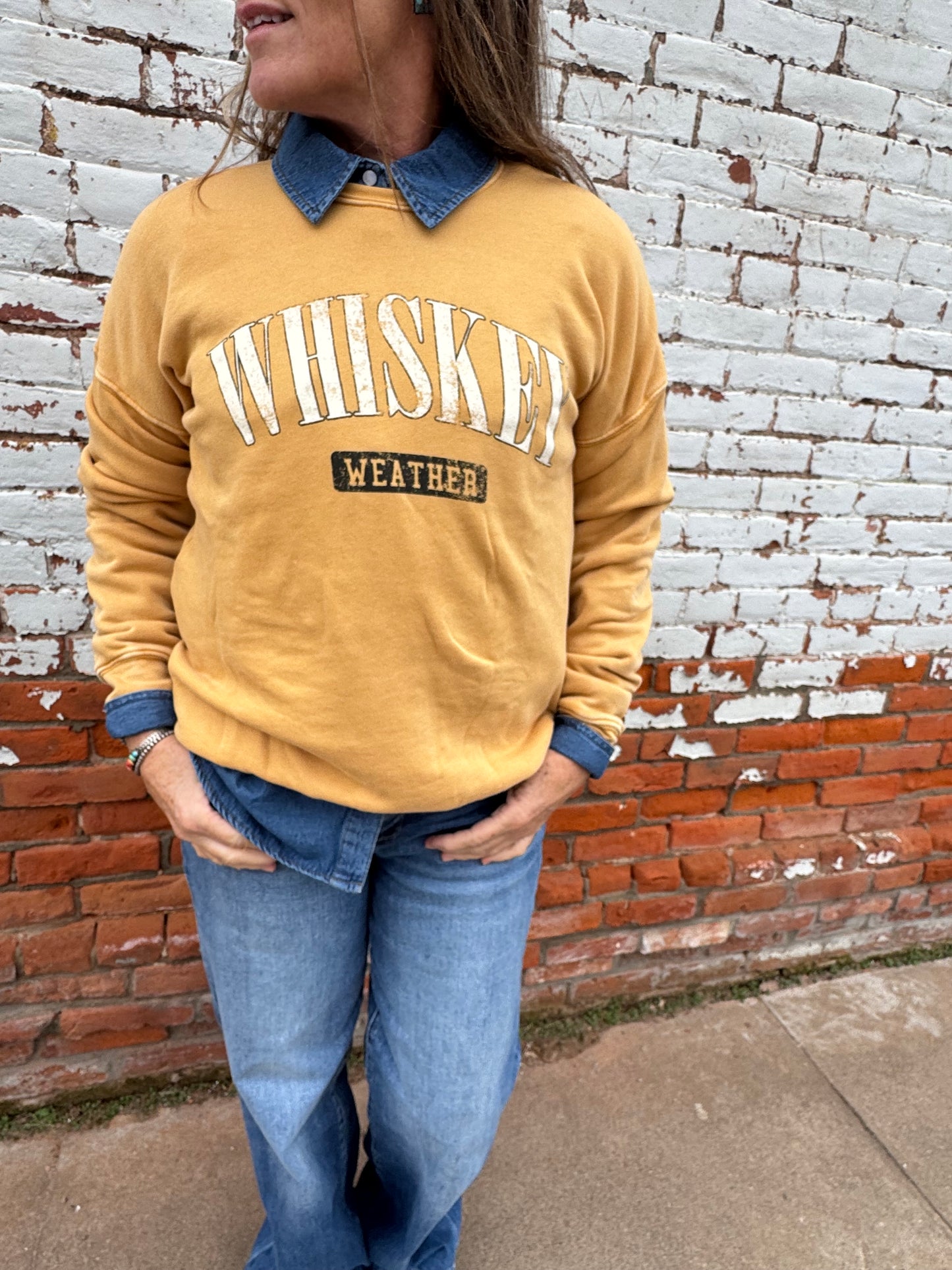 WHISKEY WEATHER MINERAL SWEATSHIRTS