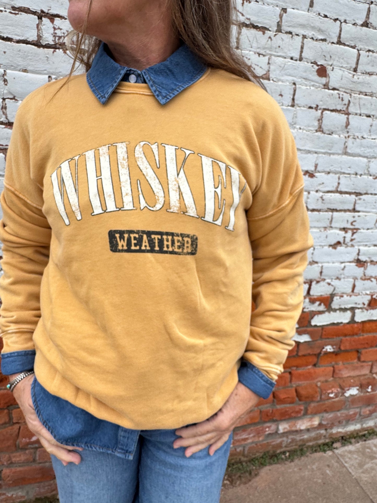 WHISKEY WEATHER MINERAL SWEATSHIRTS