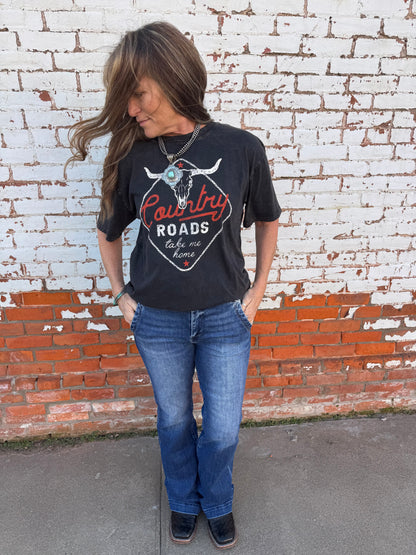 COUNTRY ROADS TAKE ME HOME TEE