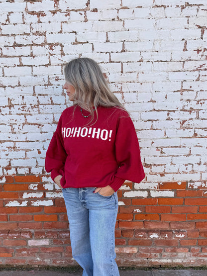 HOHOHO MERRY CHRISTMAS SWEATER