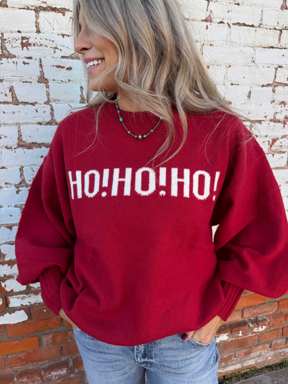 HOHOHO MERRY CHRISTMAS SWEATER