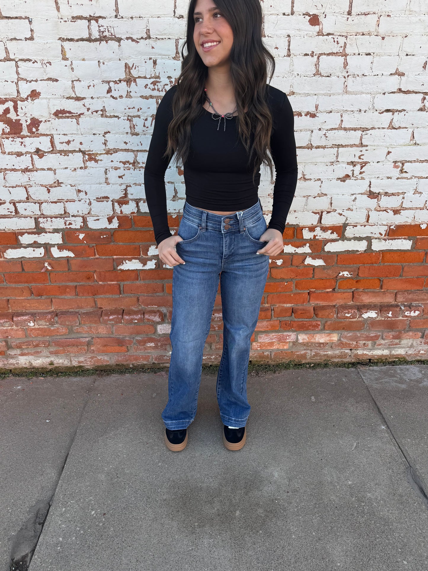 GRACE WIDE LEG JEANS