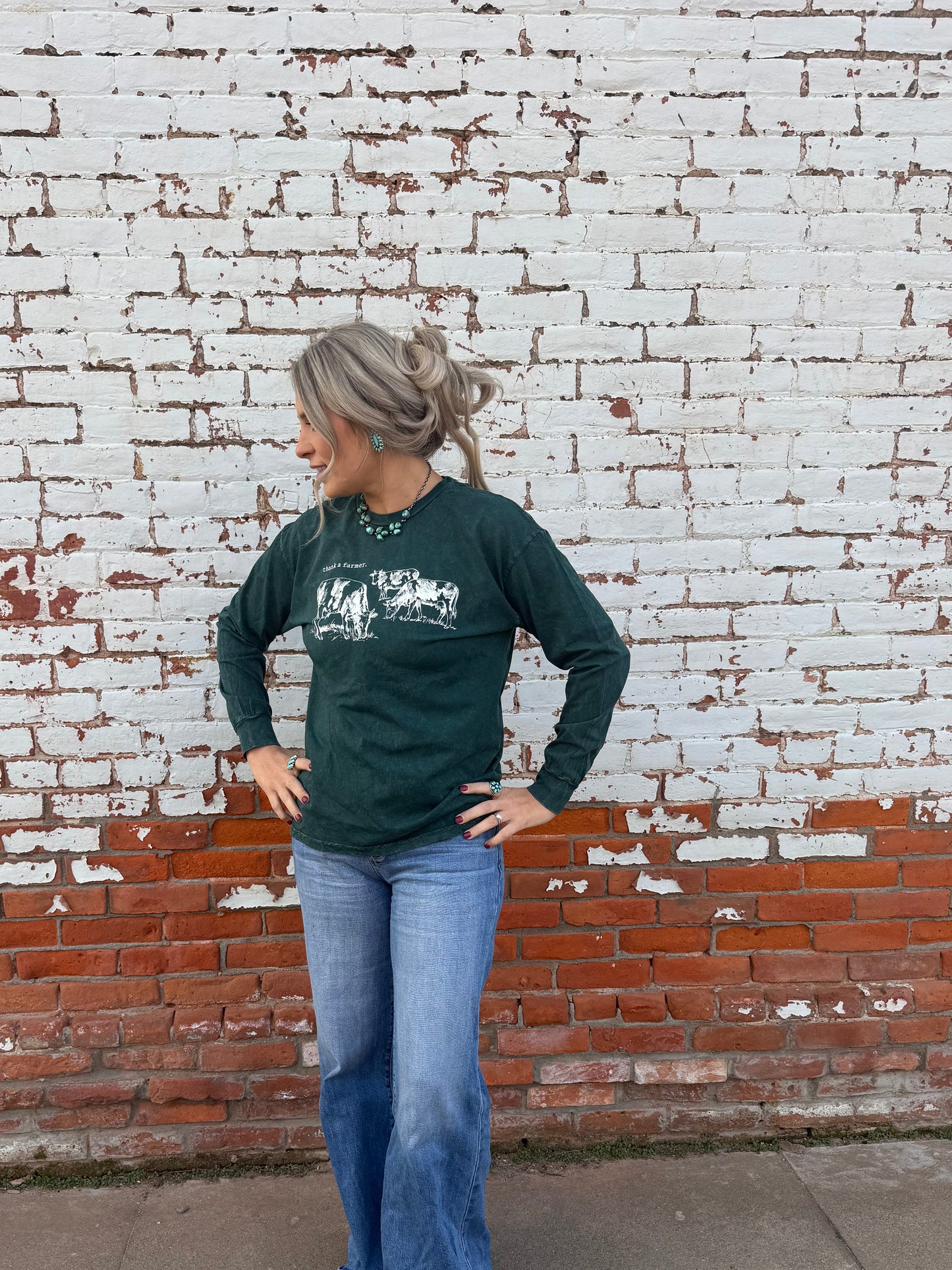 THANK A FARMER LONG SLEEVE