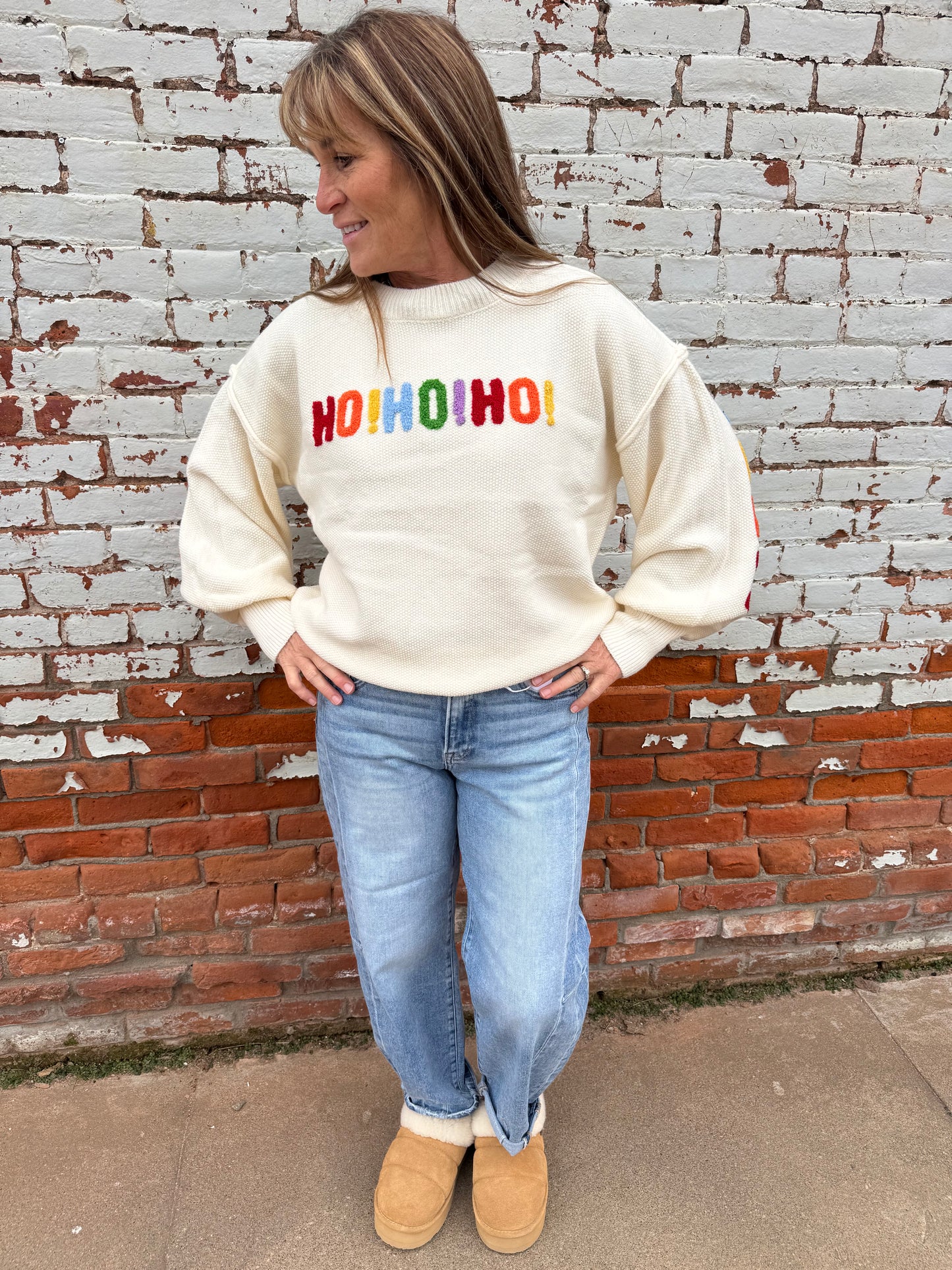 THE TINSELRIDGE OVERSIZED CHRISTMAS SWEATER