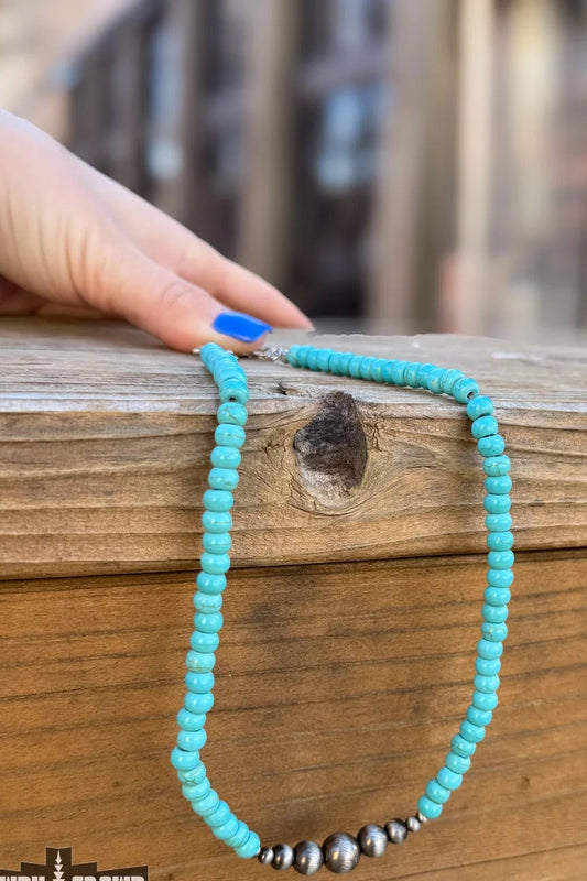 TURQUOISE RIVER NECKLACE