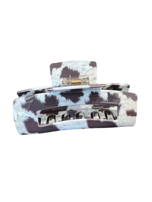 COW PRINT CLAW CLIP