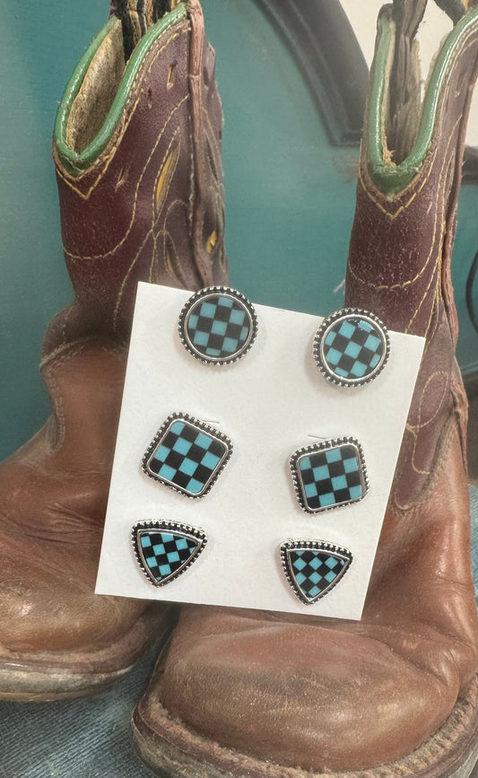 CHECKERED EARS