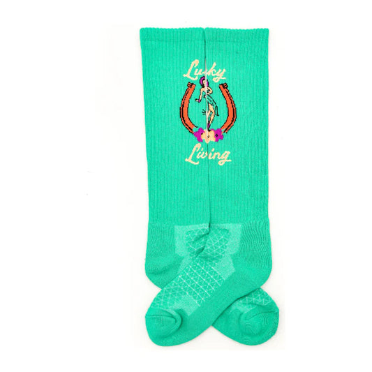 LUCKY LIVING ISLAND COWGIRL SOCKS