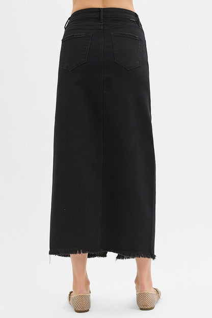 ELLIE-TUMMY CONTROL HIGH RISE LONG SKIRT